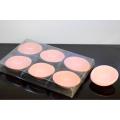 Marhaba Collection Ceramic Ramekins - Set Of 6- Pink - 3 Inches. 