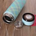 Burberry Check Print Vacuum Insulated Stainless Steel Water Bottle with Inbuilt Strainer, Travel Thermos Flask- 500 ML (Multicolor). 