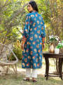 Salitex 1 Piece - Stitched Cotton Silk Digital Printed Shirt Women and Girls Design Code :CPS23DC013XS. 