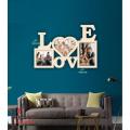 Picture Frame , family photo Frame , for Picture Gallery Wall with Hanging Hooks, Set 3 with pictures- prince card. 