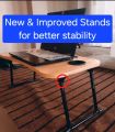 Ergonomics Wood Portable Laptop Table Foldable Dormitory Bed Laptop Desk Book Reading Tray Cup slot Bed Table (2 variants) with drawer & without drawer For Computer Notebooks. 