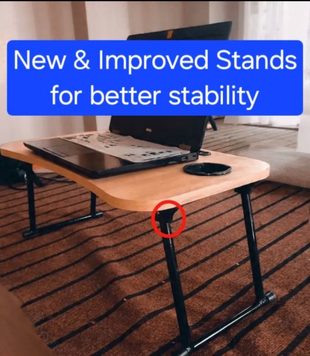 Ergonomics%20Wood%20Portable%20Laptop%20Table%20Foldable%20Dormitory%20Bed%20Laptop%20Desk%20Book%20Reading%20Tray%20Cup%20slot%20Bed%20Table%20(2%20variants)%20with%20drawer%20&%20without%20drawer%20For%20Computer%20Notebooks%20-%20Image%206