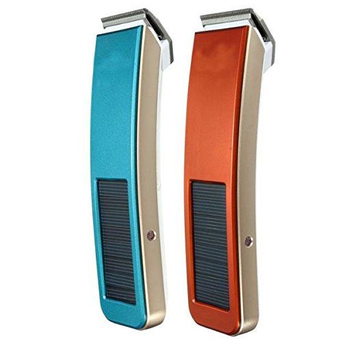 Lot Imported Double battery Removable Hair Trimmer hair cutting machine razor portable solar powered hair cutter Electric Hair trimmer