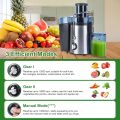 Fresh Juice Extractor Machine 1000W Centrifugal Dual Speed BPA-Free , Silver Crest. 