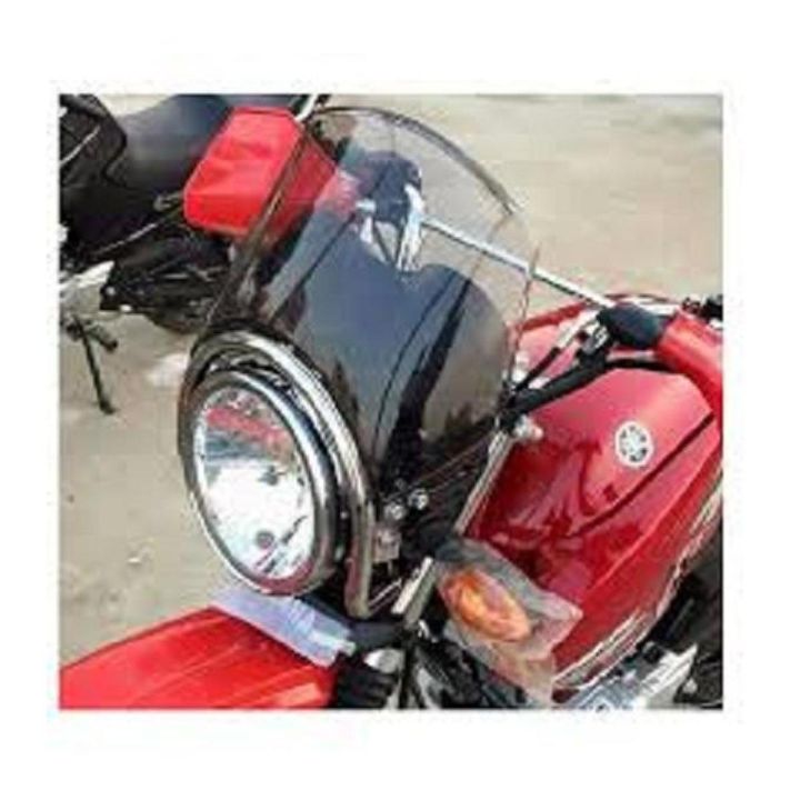 Yamaha%20YBR%20125%20G%20Windsheild%20%20and%20for%20all%20round%20shape%20lights%20-%20Image%204