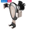 Rock Universal Gravity Car Style Phone Holder Metal Alloy Auto Adjustable Air Vent Mount (RPH0837). 