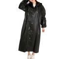 Adults Raincoat Waterproof Rain Suit Hooded Fashion Drawstring Clothes Buttons Rainwear for Outdoor Hiking Travel. 