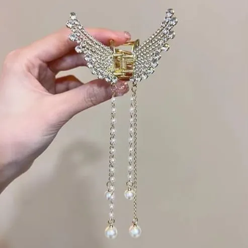 Crystal%20Rhinestone%20Butterfly%20Pearl%20Tassel%20Hairpin%20-%20Alloy%20Side%20Clip%20for%20Women%20and%20Girls%20-%20Image%202