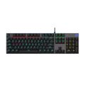 Gaming Keyboard HP Gk400F Mechanical USB Gaming Keyboard, Blue switch Dust & Spill Resistant,RGB Backlit Keys,Metal Panel,Full-Sized Keyboard Design. 