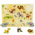 Wooden Puzzle - Farm Animals - Puzzles For Kids - Wooden Puzzles For Kids - Educational Toys For Kids - Puzzle Game - Animals Toys For Kids - Puzzle - Wooden Toys - Learning Toys For Kids - Toys For Kids - Toys For Boys - Toys For Girls. 