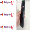 SONY Voice Remote control Original RMF-TX-500P Universal Work Black Color With Social Buttons  TRIPLE H. 