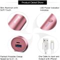 Bonai Portable Phone Charger, 5800mAh Power Bank External Backup Battery Pack Compatible with iPhone XS 8 7 6s 6, iPad, iPod,Huawei and More - Rose Gold (Charging Cable Included). 
