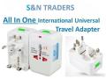 AU/US/UK/EU Plug Converter - Universal Electric Adapter (All in One Plug Adaptor) Travelling Adaptor - Multi Switches Adaptor- 1 Piece. 