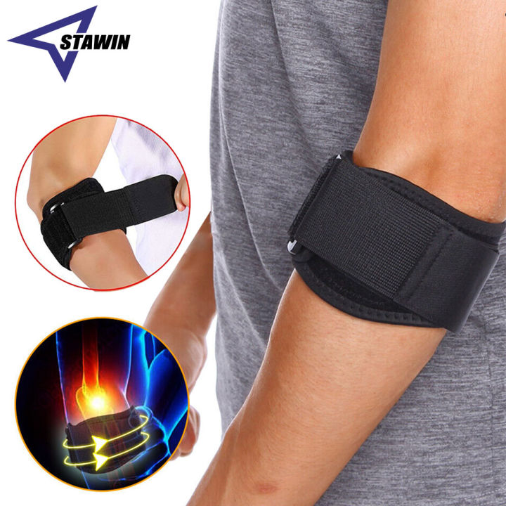 【HOT】 1 PCS Tennis Elbow Brace With Acupressure Point For Tendonitis - Relief For Men Women With Golfer's Elbow - Golf Elbow Treatment