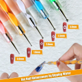 Nail Art Tool Set: Nail Pen Stamp, Nail Painting Brush Nail Dotting Tool,Nail Foil,Manicure Tape,Rhinestones for Nails. 