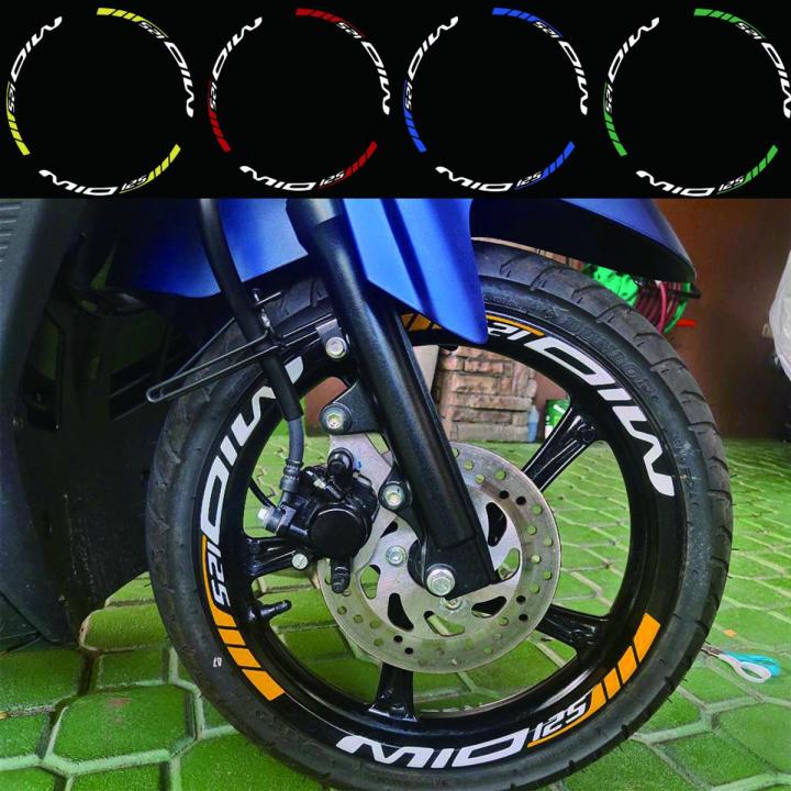 Set Mags Sticker for Yamaha Mio (Front and Back) Yamaha Mio Soul i 125