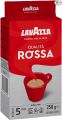 Ground coffee Lavazza Rossa 250 g premium. 