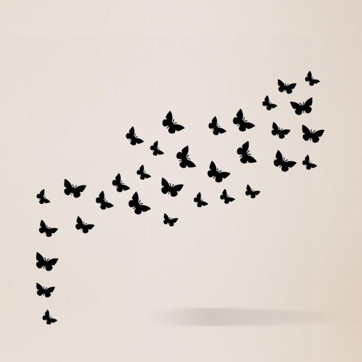 INSIDE DECORS Pack of 30 Wooden Butterflies for Your Kids Bedroom Wall Decoration Ideas & Inspirations