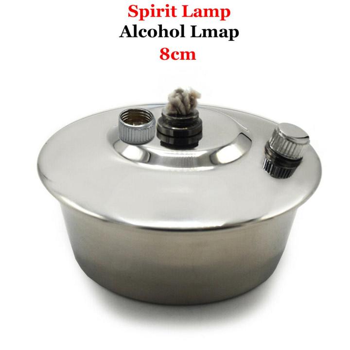 Export Quality Stainless Steel Dentist Bunsen Burner Dental Spirit Lamp Ethyl Flame Heating Lab Instruments