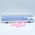 1 Pair Professional Portable Keyboard Elevated Stand Raised Keyboard Angle Plastic Computer Keyboard Riser Accessories Monitor Holder. 