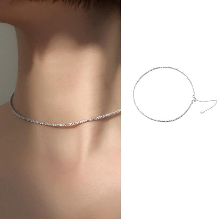 Gypsophila Collar Neckband Necklace Girl New 2025 Choker