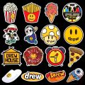 ❉ Drew House - Justin Bieber Fashion Brand Series 01 Stickers ❉ 50Pcs/Set Waterproof DIY Decals Doodle Stickers.