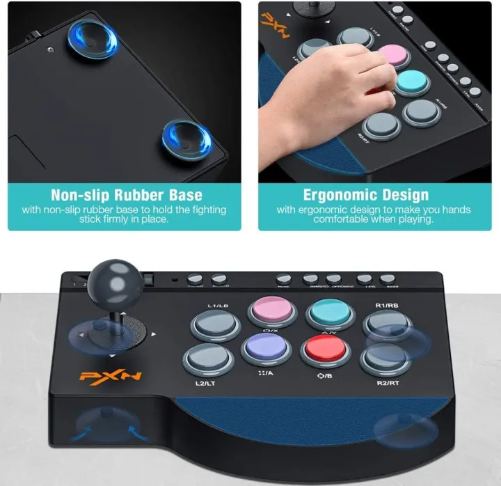 PXN%200082%20Wired%20Arcade%20Stick%20for%20PC,%20PS3,%20PS4,%20XBOX%20One%20&%20Nintendo%20Switch%20-%20Image%203