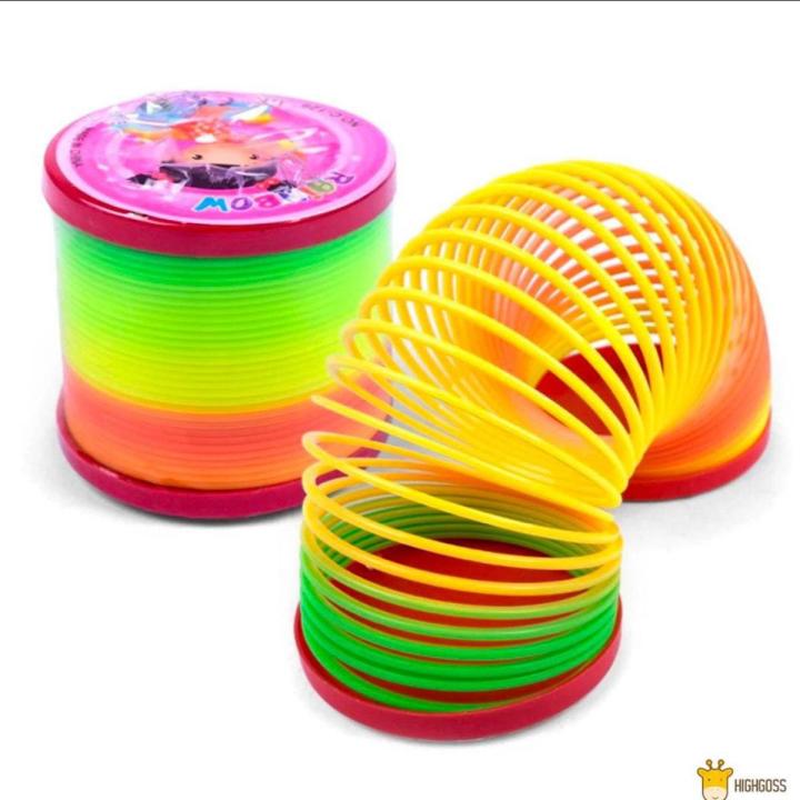 Magic Slinky Spring Toy, Stretchable Springs Bounce Fidget Toy For Girls, Boys And Adults