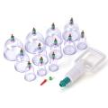 Hijama Kit 12pcs | Hijama Cups | Cupping Therapy kit | Plastic Cups Kit with Pump | Hijama | Free Shipping. 