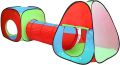 3 in 1 Children's, Kids Pop Up Play Tent and Tunnel Set -Foldable Pop up Kids Toddler Play Tent for Boys, Girls, Indoor Outdoor Use with Tunnel and Ball Pit. 