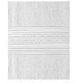 Export Quality Cotton Bath Towel - 35 x 70 Inches - White. 