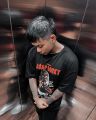 GROOVY ASAP Rocky Oversized Printed T Shirt Black For Men And Women. 