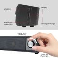 Kisonli LED-909 RGB USB Soundbar SPEAKER - Wireless Bluetooth Speaker With Colorful Light - Huge Surround Sound with Custom-Spool Volume Control - Built in FM Radio - KISONLI Portable Bluetooth Soundbar RGB Colors Light With Super Bass & Multi LED Sound. 