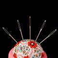 JP leather goods, large eyed blunt silk ribbon embroidery, round gold tail thick head embroidery needle, hand sewing needle. 