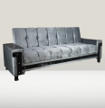 Aram Sofa Combed Gray With Shesham 3 Seater Stylish Tafteen Design Colour Can be Customised {{ Special offer } Available. 