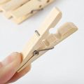 Wooden Clips Bamboo Cloth Pegs Set Of 20 Clips. 