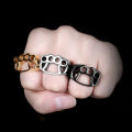 Stainless Steel Man Men Rings Fight Boxing s Creativity Personality for Male Boyfriend Fashion Accessories Jewelry Gift. 
