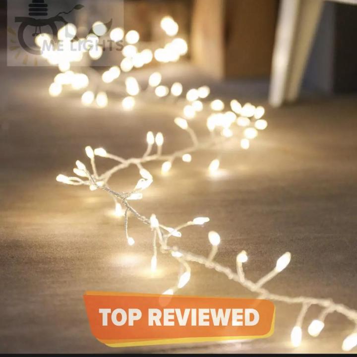 Golden Fairy Light for Decoration - 18 Feet - for Function, Party , Eid Milad Melad , home Decoration Ramzan Curtain Vanity Room Lights