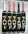 Saki Black-Cobra Long Tape Ball Cricket Bat. 