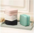 Mini Jewelry Storage Box Portable Home Travel Earrings Necklace Storage Case for Women Ring Organizer PU Leather Display Case Easy Kitchen. 