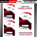 Kingston M.2 SSD NVMe 500/1000/2000 GB - NV3 PCIe SSD -2 Years Warranty. 