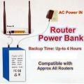 Wifi Router Power Bank up to 4 Hours Backup - Blue. 