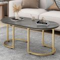 Tables Sofa Table Coffee Table End Table Metal Durable Chrome legs Easy to Assemble Side Tables Living Room Bedroom Hallway tables Coffee Side Table Home Office funiture. 