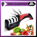 SP Dealz Kitchen Knife Sharpener Adjustable 4 in 1 Manual Knives and Scissor Sharpener Professional Blade Sharpening Tool Sharpener Stone. 