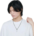 Anime Necklace Bracelet Spear of Tianri Knife Pendant Cosplay Necklaces For Men. 