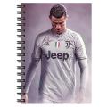 Cristiano Ronaldo Spiral Notebook. 