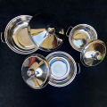 Stainless Steel Hotpot Set of Three Dual-Layered vacume style new design jahez special. 