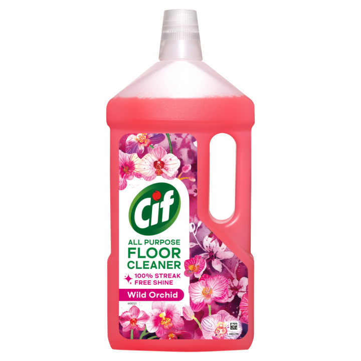 Cif Wild Orchid Multipurpose Floor Cleaner | Shiny Clean & Fresh Fragrance for All Floors | 950ml