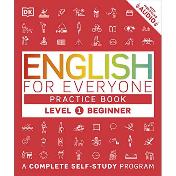 English for Everyone: Level 1 Practice Book - Beginner English: ESL Workbook, Interactive English Learning