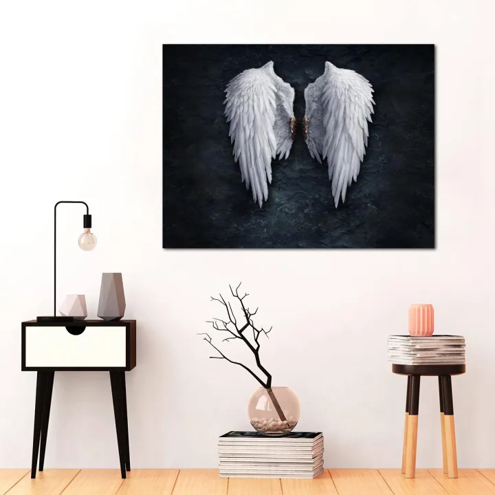 Sweet%20Home%C2%B7%20%5B%2030x40%20/%2075x100cm%5DANGEL%20WINGS%20Print%20Picture%20Art%20Pictures%20Canvas%20Wall%20Art%20Prints%20Unframed%20Home%20Decor%20(frame%20not%20included)%20-%20Image%204